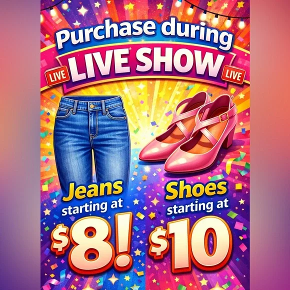 Jeans start at $8
Shoes starting at $10 - Picture 1 of 1